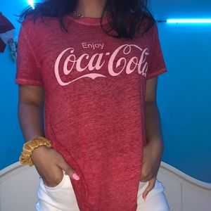 Coca-Cola Burnout T-shirt